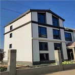 Revestimiento exterior de PVC blanco