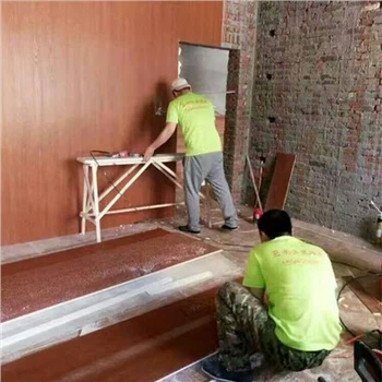 Paneles de pared de efecto madera de PVC